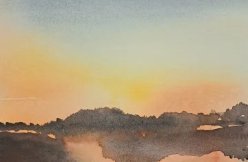 grafika przedstawia obraz artystki